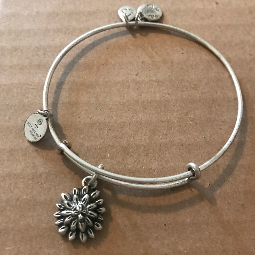 Alex and Ani Sacred Water Lily bracelet